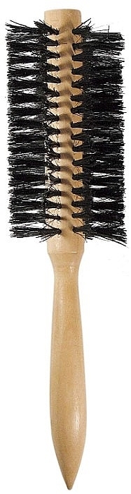 Wooden Hair Brush, round - Titania — photo N6