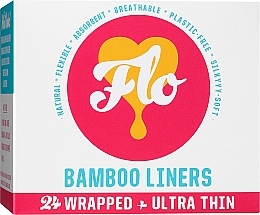 Fragrances, Perfumes, Cosmetics Daily Liners - Flo Bamboo Panty Liners