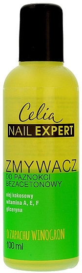 Nail Polish Remover "Grape" - Celia Nail Expert  — photo N1