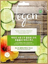 Fragrances, Perfumes, Cosmetics Cucumber, Hibiscus & Vitamins A & E Face Mask - Lomi Lomi Vegan Mask