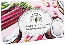 Fragrances, Perfumes, Cosmetics Rhubarb & Coconut Soap - The English Soap Company Vintage Collection Rhubarb & Coconut Soap