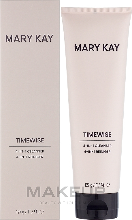 Cleanser for Dry & Normal Skin - Mary Kay Time Wise 4 In 1 Cleanser — photo N2