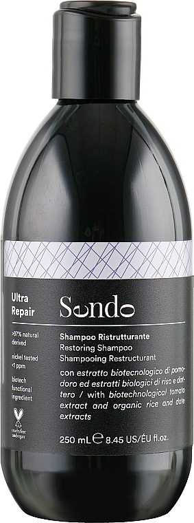 Restoring Shampoo for Damaged Hair - Sendo Ultra Repair Restoring Shampoo — photo N1