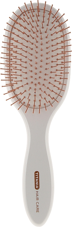 Massage Hair Brush, oval, 22 cm - TITANIA — photo N6