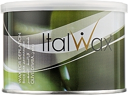 Fragrances, Perfumes, Cosmetics Warm Depilation Wax in Jar "Olive" - ItalWax