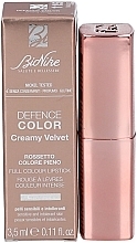 Lipstick - BioNike Defence Color Creamy Velvet Full Colour Lipstick — photo N4
