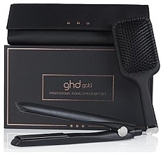 Fragrances, Perfumes, Cosmetics Set - Ghd Gold Professional Styler + Brush Set (Styler+Brush+Bag)