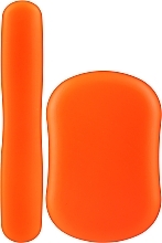 Soap & Toothbrush Case Set, light orange - Sanel — photo N1