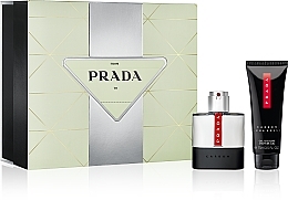 Fragrances, Perfumes, Cosmetics Prada Luna Rossa Carbon - Set (edt/50 ml + sh/gel/75 ml)