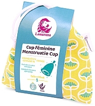 Hygienic Menstrual Cup, size 1, yellow case - Lamazuna — photo N1