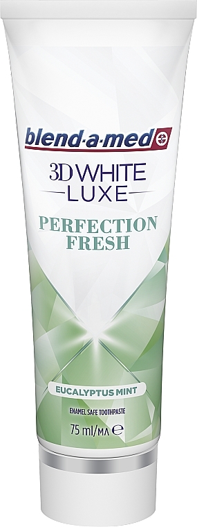 Toothpaste - Blend-a-Med 3D White Luxe Perfection Fresh Eucalyptus Mint — photo N7