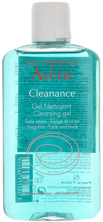 Cleansing Face & Body Gel - Avene Cleanance Cleansing Gel — photo N1