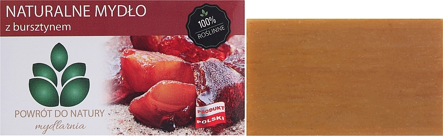 Natural Soap "Amber" - Powrot do Natury Natural Soap Amber — photo N3