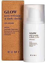 Fragrances, Perfumes, Cosmetics Anti-Wrinkle & Anti-Dark Circle Eye Cream - Rumi Glow Anti-Wrinkle & Dark Circles Eye Cream