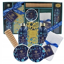 Set, 7 products - Aurora Elegance Wild Jasmine Bath Gift Set — photo N2