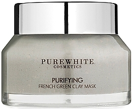 Purifying French Green Clay Mask - Pure White Cosmetics Purifying French Green Clay Mask — photo N1