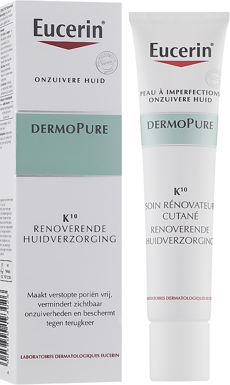 Repair Face Care - Eucerin DermoPure K10 Skin Renovator Care — photo N2