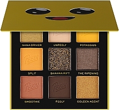 Eyeshadow Palette - Makeup Revolution X Fortnite Peely 9 Pan Shadow Palette — photo N1