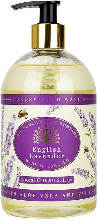 Liquid Hand Soap 'English Lavender' - The English Soap Company English Lavender Hand Wash — photo N1