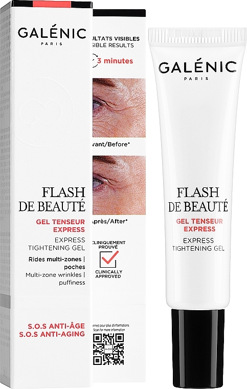 Face Lifting Gel - Galenic Flash de Beaute Express Tightening Gel — photo N8