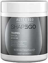 Smoothing Mask for Unruly & Frizzy Hair - Alter Ego Shapego Taming Mask — photo N1