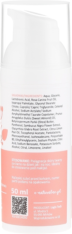 Face Cream with Lactobionic Acid - Lynia Cream — photo N2