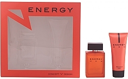 Fragrances, Perfumes, Cosmetics Concept V Design Energy Men - Set (edt/100ml + ash/balm/100ml)