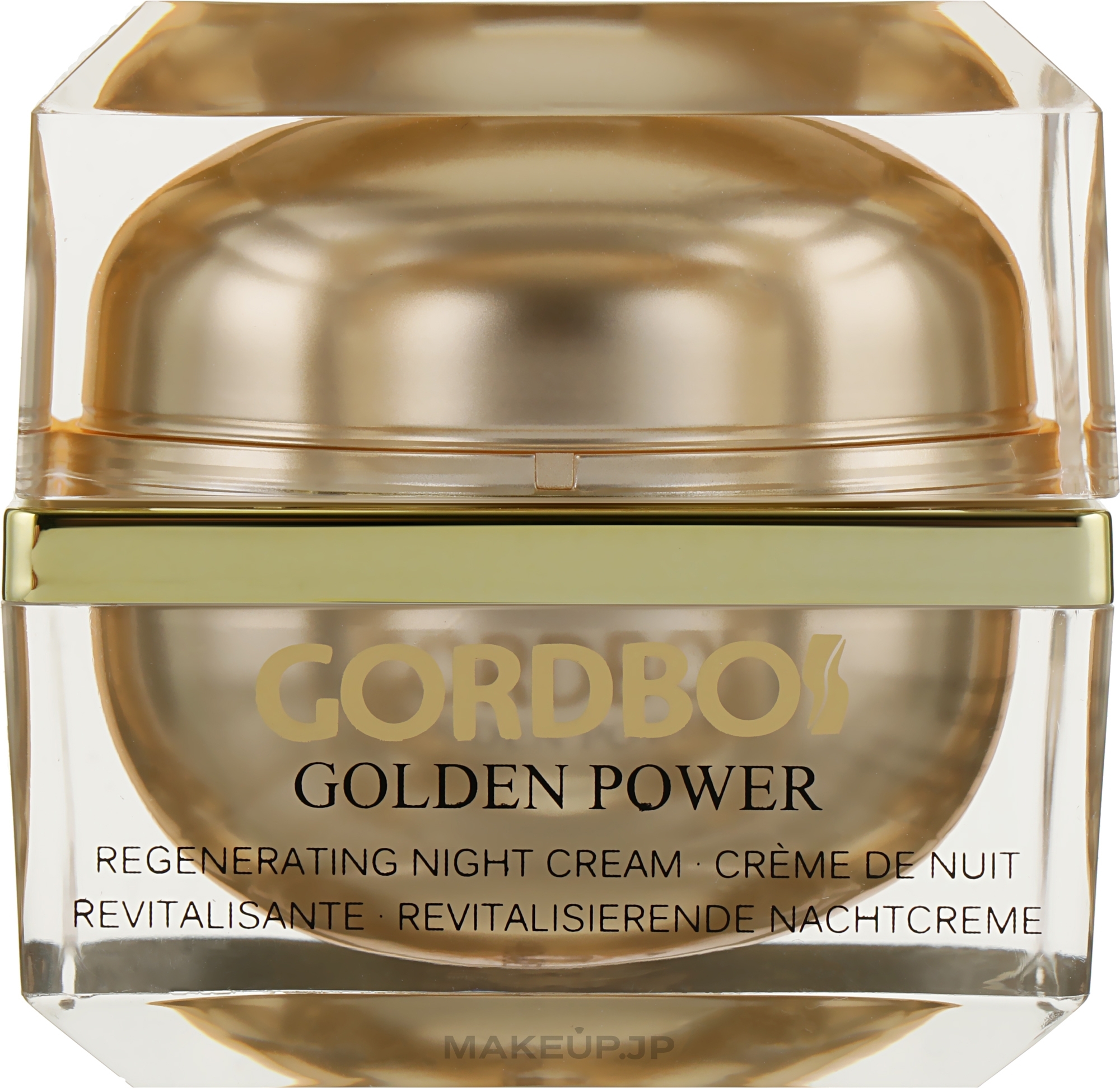 Night Face Cream - Gordbos Golden Power Regenerating Night Cream — photo 50 ml