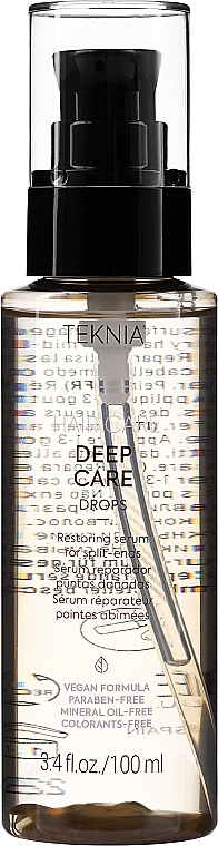 Repairing Hair End Serum - Lakme Teknia Deep Care Drops — photo N2