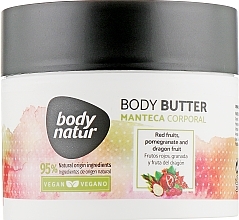 Fragrances, Perfumes, Cosmetics Wild Berry, Pomegranate & Dragon Fruit Body Butter - Body Natur Red Fruits, Pomegranate and Dragon Fruit Body Butter