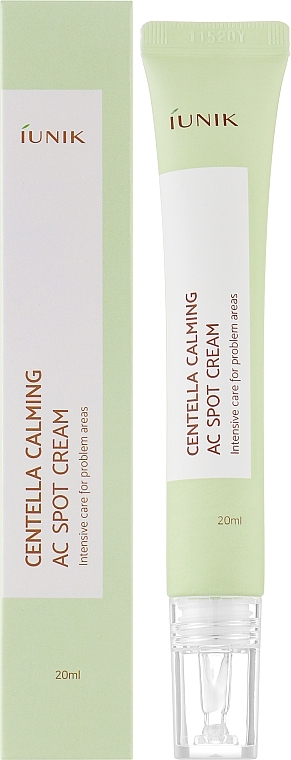 Soothing Spot Cream for Problem Areas - IUNIK Centella Calming Ac Spot Cream — photo N2