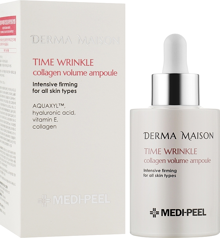 Collagen Ampoule Serum - Medi Peel Derma Maison Time Wrinkle Collagen Volume Ampoule — photo N2