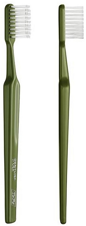 Toothbrush for Replaceable Dentures, green - Tepe Toothbrush Prosthesis — photo N1