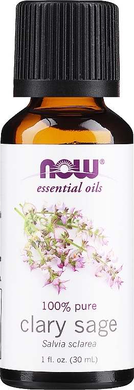 Clary Sage Essential Oil - Now Foods Essential Oils 100% Pure Clary Sage — photo N1