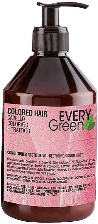 Color-Treated Hair Conditioner - EveryGreen Colored Hair Restorative Conditioner — photo N1