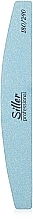 Plastic Nail File, thick base, 180/240 - Siller Professional Half — photo N6