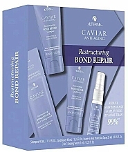 Fragrances, Perfumes, Cosmetics Set - Alterna Anti-Aging Caviar Restructuring Bond Repair (shm/40ml + cond/40ml + h/spr/25ml + serum/7ml)