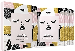 Fragrances, Perfumes, Cosmetics Set - Pibu Beauty Flower Extract Purifying Clay Mask Set (f/mask/5x18g)