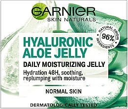 Face Gel - Garnier Skin Naturals Hualuronic Aloe Jelly — photo N2