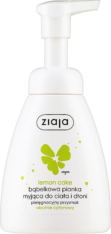 Hand & Body Foaming Wash "Lemon Cake" - Ziaja — photo N1