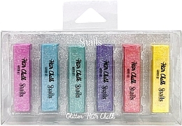 Glitter Hair Chalk Set - Snails Glitter Hair Chalk — photo N1