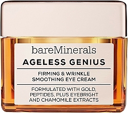 Fragrances, Perfumes, Cosmetics Firming & Smoothing Eye Cream - Bare Minerals Ageless Genius Firming & Wrinkle Smoothing Eye Cream 