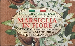 Natural Almond & Orange Blossom Soap - Nesti Dante Marsiglia In Fiore Almond & Orange Flowers — photo N3