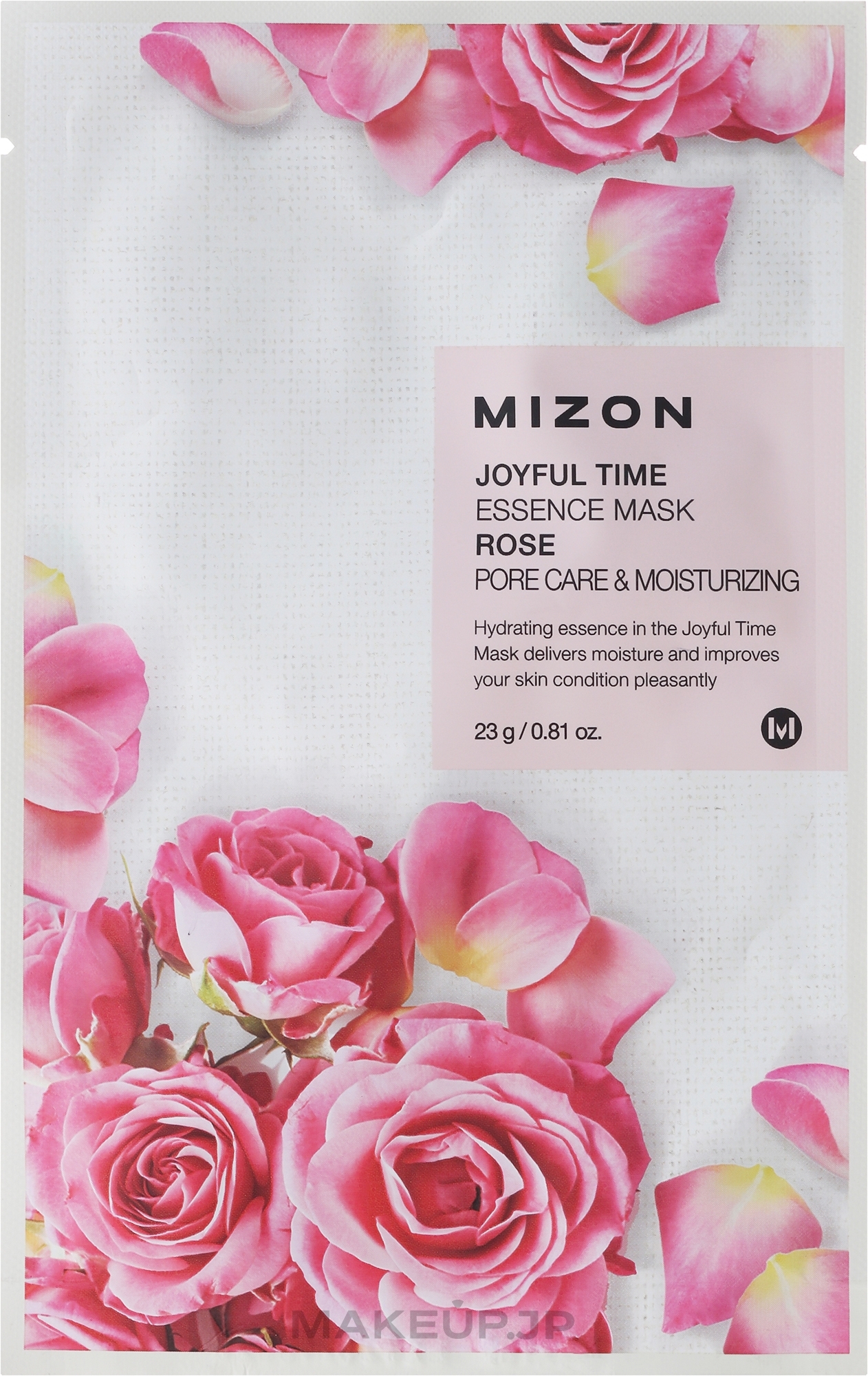 Rose Face Sheet Mask - Mizon Joyful Time Essence Mask Rose — photo 23 g