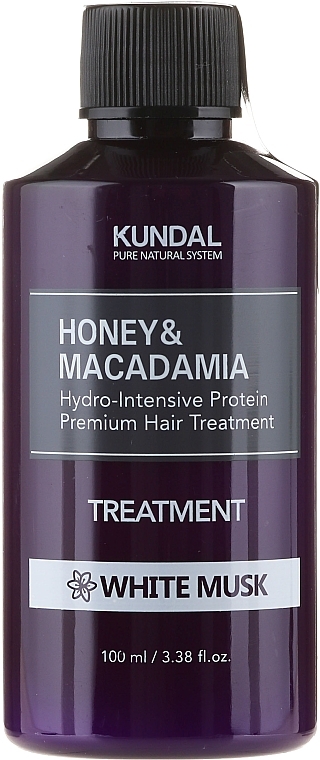 White Musk Conditioner - Kundal Honey & Macadamia Treatment White Musk — photo N1