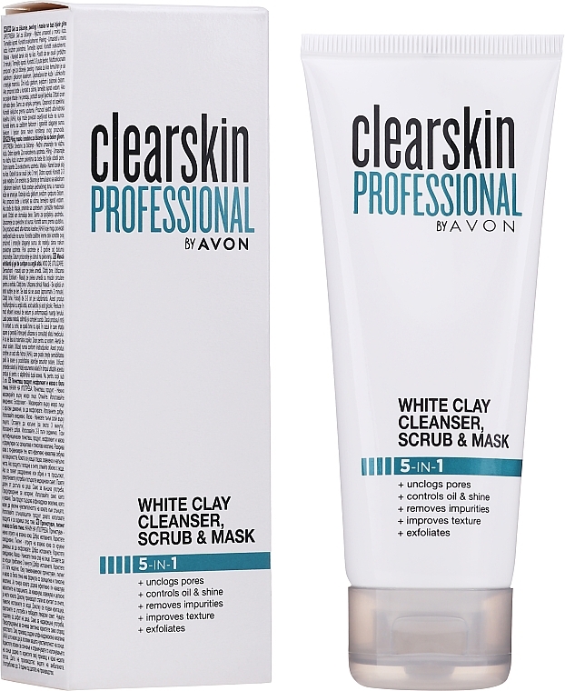 5-in-1 White Clay Cleanser - Avon Clearskin Professional Cleanser 5 in 1 — photo N14