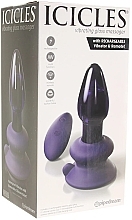 Fragrances, Perfumes, Cosmetics Vibrating Butt Plug - PipeDream Icicles Vibrating Glass Butt Plug Massager No.85