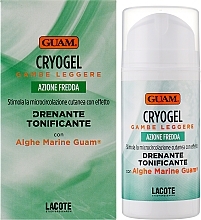 Toning Foot Gel - Guam Cryogel — photo N2