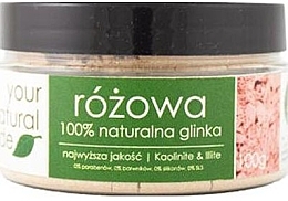 Pink Clay - Your Natural Side Natural Clays Glinka  — photo N9