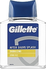 After Shave Lotion - Gillette Series After Shave Splash Energizing Citrus Fizz — photo N1
